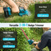 3 - in - 1 Cordless Pole Hedge Trimmer, 21V Battery Hedge & Grass Trimmer, SH300 - SeeSii