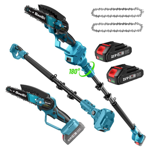 Seesii PS610 2 - in - 1 Cordless Pole Saw & Mini Chainsaw - chainsaw - SeeSii